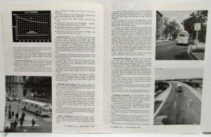 1963 GMC Transit Buses Meet Washington DC Need Reprint Article Hwy User Magazine