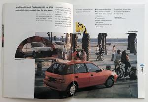 1989 Chevrolet Cavalier Sprint Canadian Sales Brochure