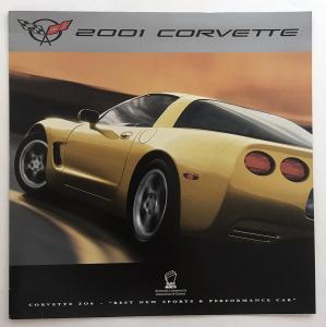 2001 Chevrolet Corvette Canadian Sales Brochure