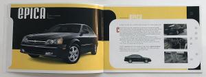 2004 Chevrolet Cavalier Malibu Impala Venture Corvette Canadian Sales Brochure