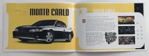 2004 Chevrolet Cavalier Malibu Impala Venture Corvette Canadian Sales Brochure