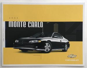 2004 Chevrolet Monte Carlo Canadian Sales Brochure