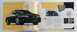 2004 Chevrolet Monte Carlo Canadian Sales Brochure