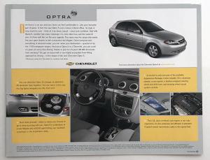 2004 Chevrolet Optra Canadian Sales Brochure