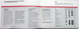 1974 Chevrolet Trailering Guide Sales Brochure Original