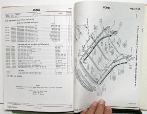 1959-64 Studebaker Dealer Body Parts Catalog Book Passenger Car Original