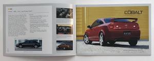 2005 Chevrolet Corvette Uplander Cavalier Malibu Impala Canadian Sales Brochure