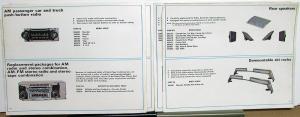 1973 Chevrolet Salesmans DEALER ONLY Accessories Data Catalog Cars & Trucks