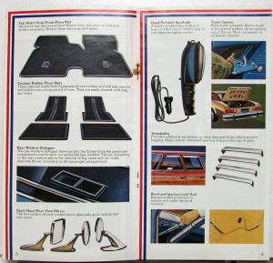 1975 Chevrolet Passenger Car Accessories Sales Brochure Original