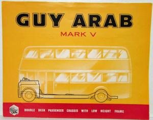 Arab Mark V Double Deck Passenger Chassis Sales Folder