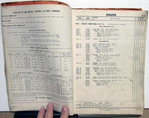 1941-48 Studebaker Truck Dealer Parts Catalog Book M Series Original