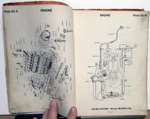 1941-48 Studebaker Truck Dealer Parts Catalog Book M Series Original