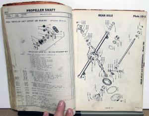 1941-48 Studebaker Truck Dealer Parts Catalog Book M Series Original