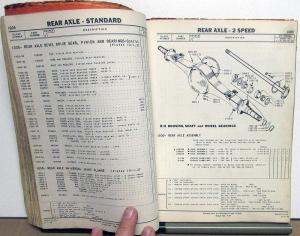 1941-48 Studebaker Truck Dealer Parts Catalog Book M Series Original