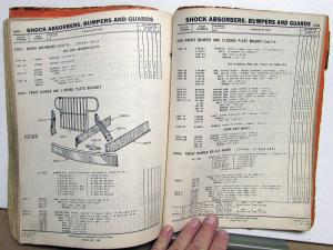 1941-48 Studebaker Truck Dealer Parts Catalog Book M Series Original