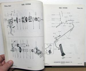 1962-63 Studebaker Truck Dealer Parts Catalog Book Series 7E 8E Original