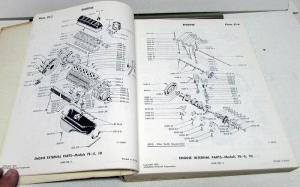 1962 Studebaker Truck Dealer Parts Catalog Book Series 7E Champ Transtar Diesel