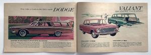 1963 Chrysler Dodge Saratoga Windsor New Yorker Valiant Canadian Sales Brochure