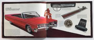 1967 Chrysler New Yorker 300 Newport Canadian Sales Brochure French Text