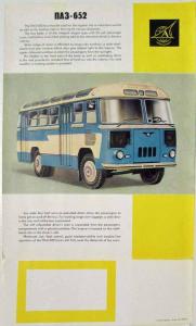 1965 Paz A3-652 Spec Sheet
