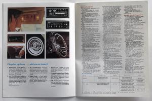1981 Chrysler New Yorker Newport Canadian Sales Brochure