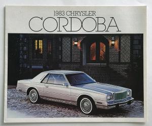 1983 Chrysler Cordoba Canadian Sales Brochure