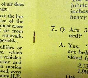 1920-1936 REO Pusher Bus Q&A Sales Brochure for Salesmen