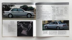 1989 Chrysler New Yorker LeBaron Dynasty Acclaim Colt GTX Canadian Brochure