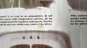 1946 REO Safety School Bus Key to Uniform Standards Sales Brochure Mailer