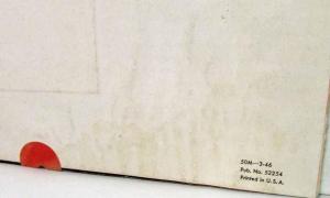 1946 REO Safety School Bus Key to Uniform Standards Sales Brochure Mailer