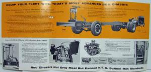 1957-1960 REO Pusher Transit and Conventional Bus Chassis Sales Folder