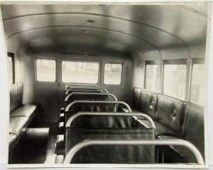 1934-1935 Stewart School Bus Interior Photo