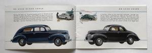 1939 Ford V8 Model 91A 92A Canadian Sales Brochure