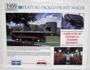 1991 Van Hool T-800 Series Feature-Packed Profit-Maker Coach Bus Spec Sheet