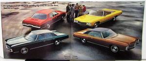 1971 Chevrolet Caprice Impala Bel Air Color Sales Brochure Original