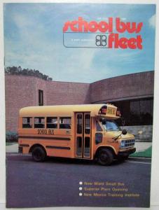 1981-1982 Ward Article Reprint from School Bus Fleet Oct-Nov