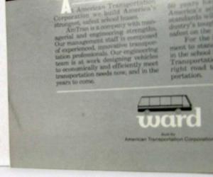 1981-1982 Ward Article Reprint from School Bus Fleet Oct-Nov