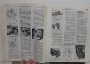 1972 Ford Passenger Car Owner Maintenance & Light Repair Manual Mustang Torino