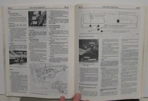 1972 Ford Passenger Car Owner Maintenance & Light Repair Manual Mustang Torino