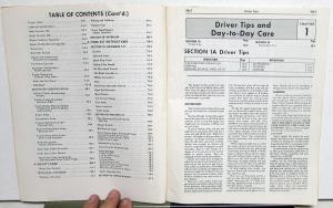 1972 Ford Passenger Car Owner Maintenance & Light Repair Manual Mustang Torino