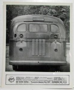 1940 Wayne Bodies on Hug Pusher Chassis Set of 3 Photos