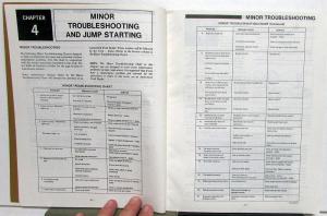 1976 Ford Passenger Car Owner Maintenance & Light Repair Manual Mustang II Pinto