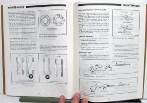 1976 Ford Passenger Car Owner Maintenance & Light Repair Manual Mustang II Pinto