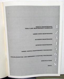 1980 Ford Thunderbird Cougar Owner Maintenance Light Repair Manual Service