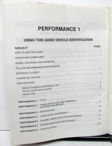 1980 Ford Bronco Owner Maintenance Light Repair Manual Service Factory