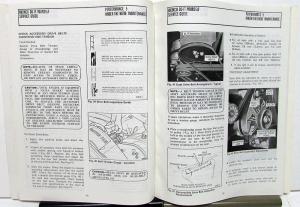 1980 Ford Bronco Owner Maintenance Light Repair Manual Service Factory