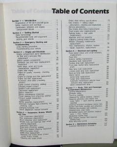 1985 Ford Tempo Topaz Escort Lynx EXP Owner Maintenance Light Repair Manual
