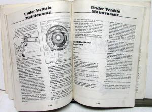 1985 Ford Mercury Gr Marquis T-Bird Cougar Owner Maintenance Light Repair Manual