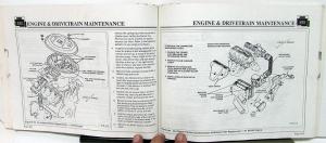 1989 Ford Tempo Topaz Escort Maintenance Light Repair Manual Do It Yourself