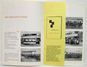 1902-1962 Yorkshire Traction Co LTD Diamond Jubilee History Brochure - England